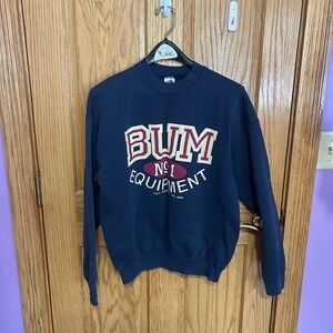 Fruit of the Loom Navy Blue Men's Crewneck Sweater